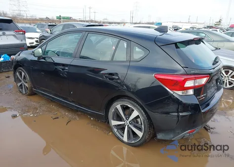 2018 Subaru Impreza 2.0I Sport z USA, uszkodzony, nr VIN 4S3GTAK6XJ1717403